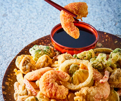 La Tempura es uno de los platos de la gastronomía asiática más conocidos
