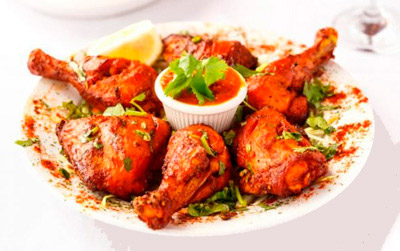 El pollo Tandoori es uno de los platos de la gastronomía asiática más conocidos y famosos