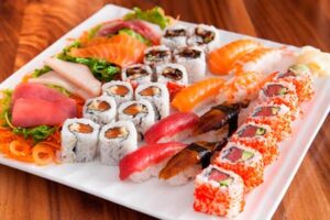 Sushi y sashimi