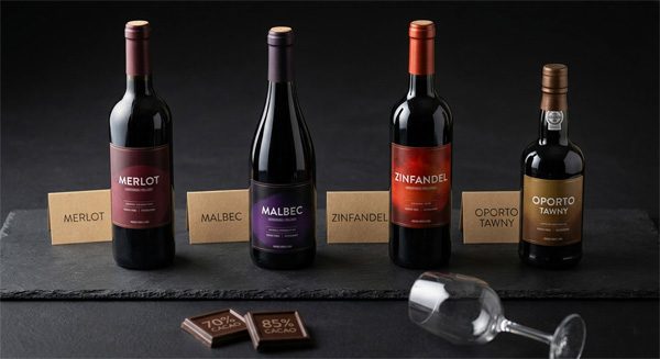 Los mejores vinos para maridar con chocolate negro