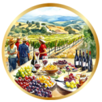 Disfrutar del vino en la bodega o el viñedo