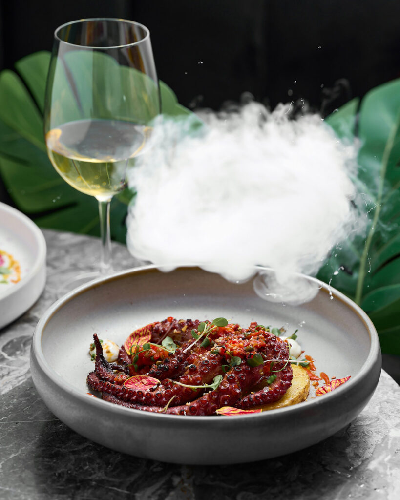 Maridaje Albariño con Pulpo Gallego